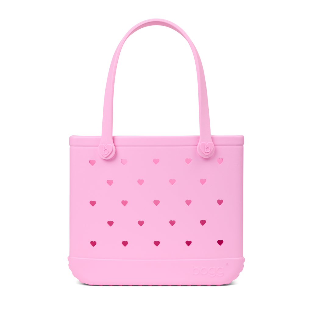 Baby Bag - Cut Out Heart Pink Taffy