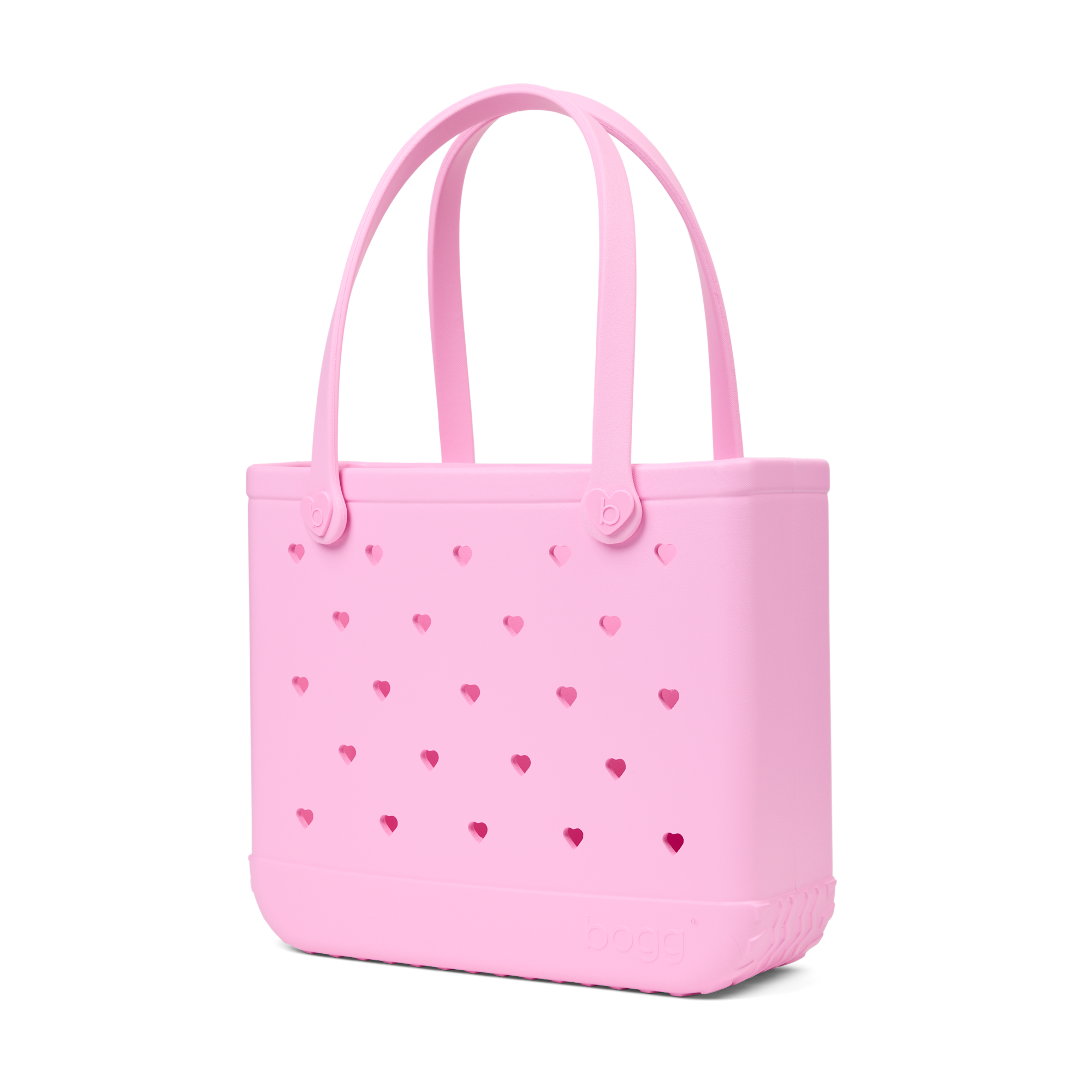 Baby Bag - Cut Out Heart Pink Taffy