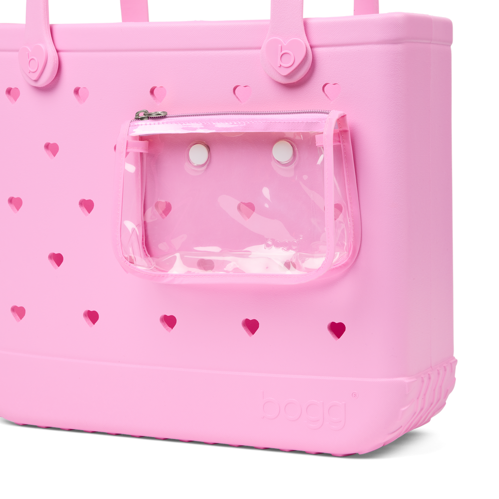 Baby Bag - Cut Out Heart Pink Taffy