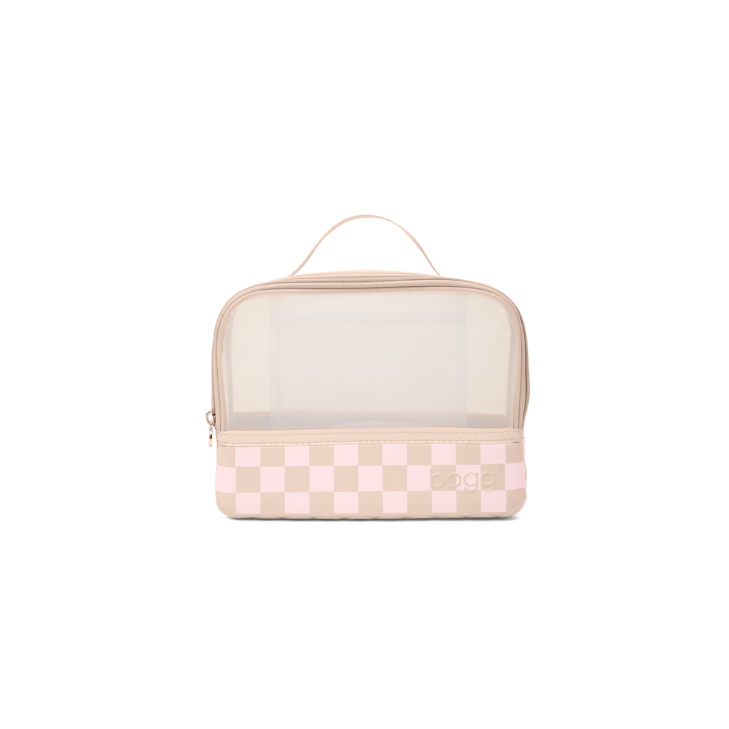 N' Ends - Checkered Linen/ Pink Marshmallow