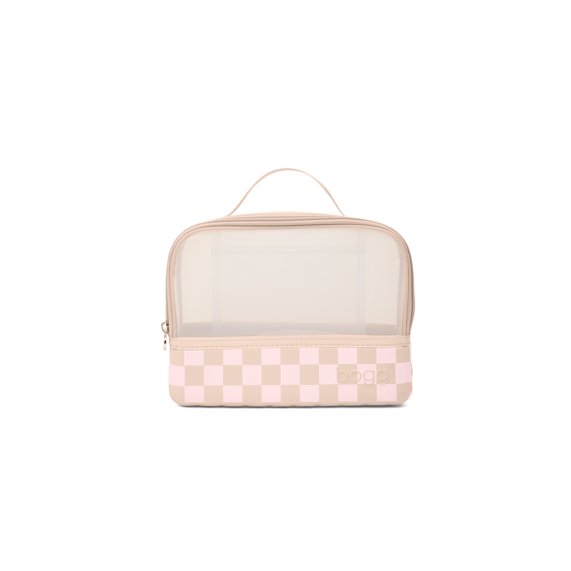 N' Ends - Checkered Linen/ Pink Marshmallow