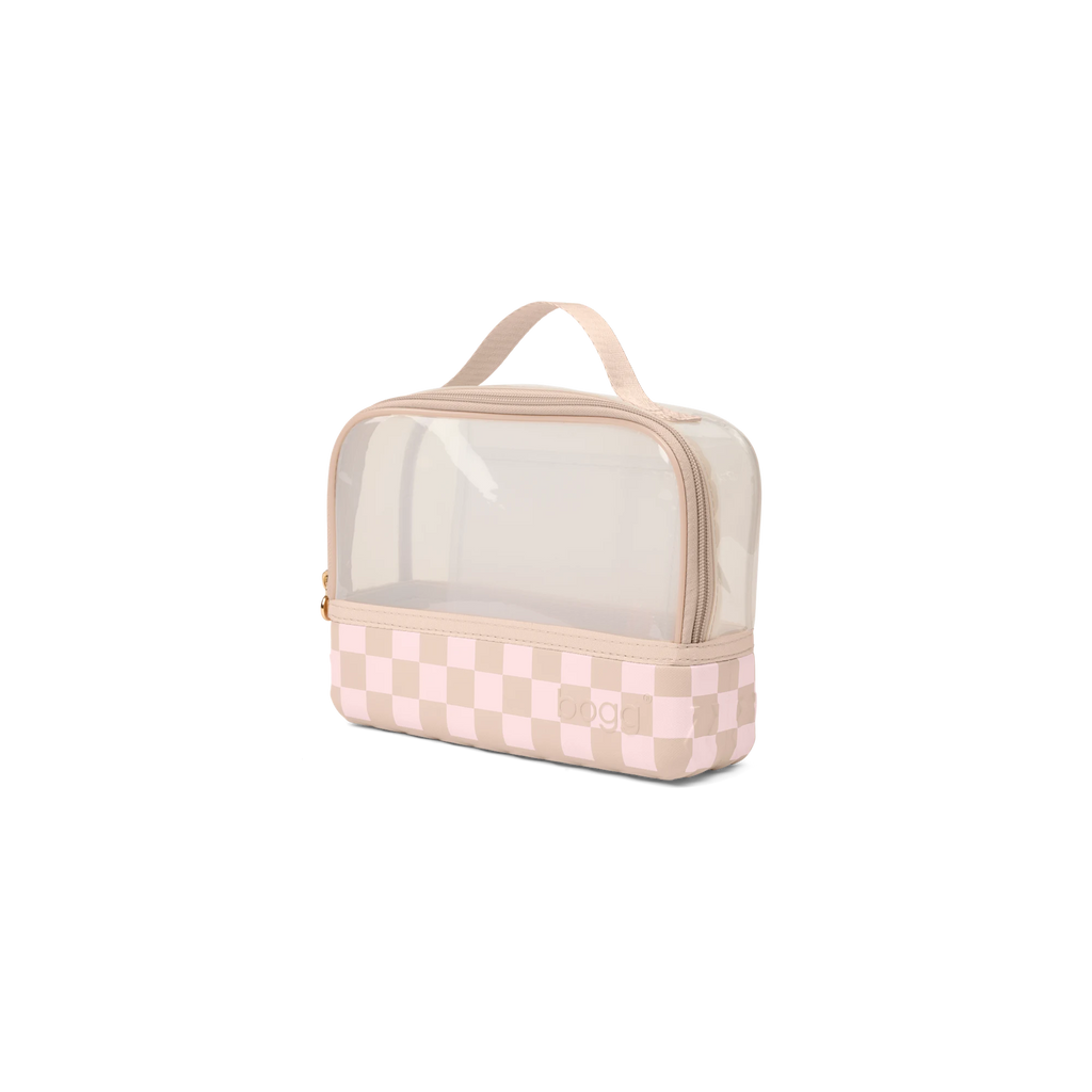 N' Ends - Checkered Linen/ Pink Marshmallow