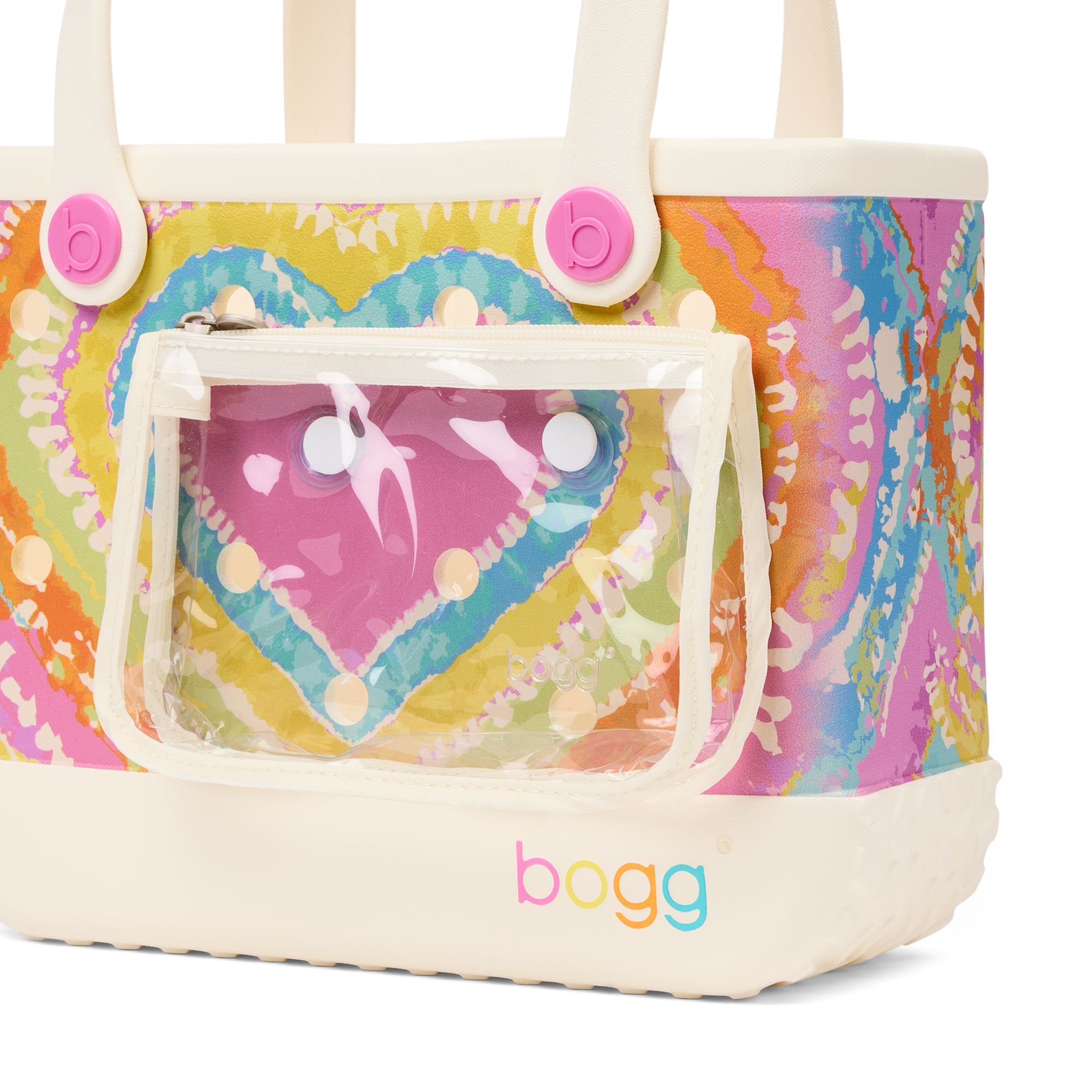 Bitty Bag - Dye-licious Heart Pink Taffy