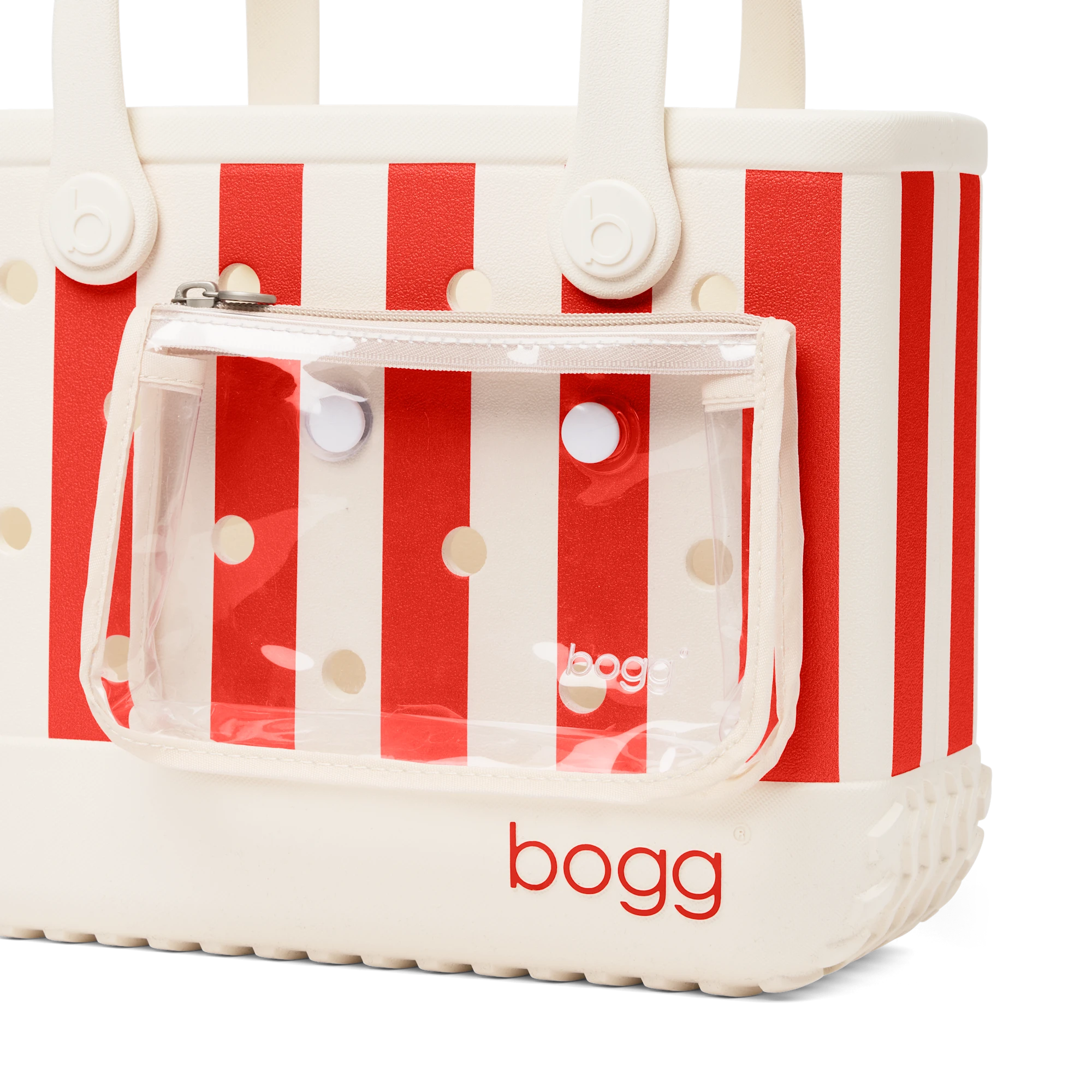 Bitty Bag - Buoy Red Stripe