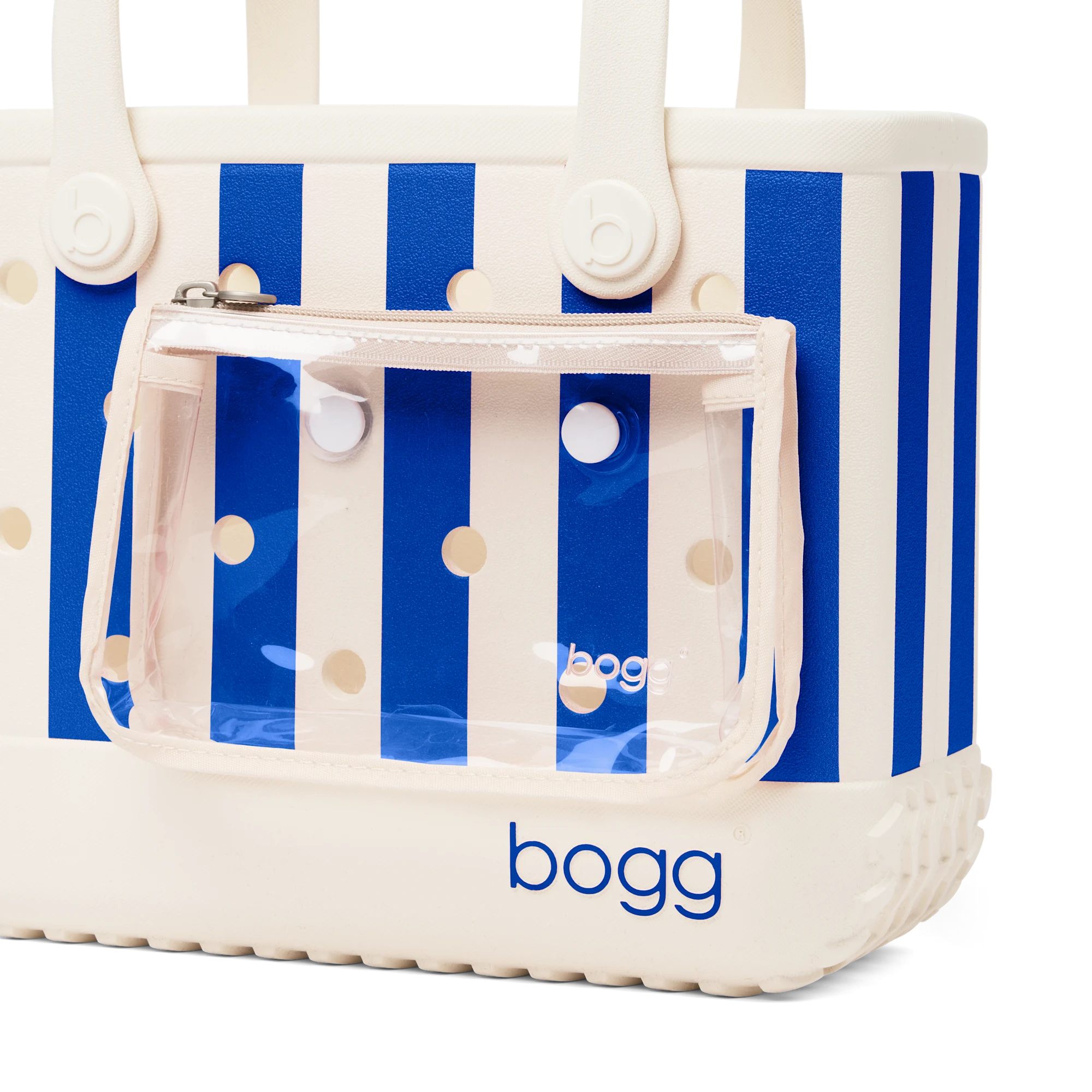 Bitty Bag - Mykonos Blue Stripe