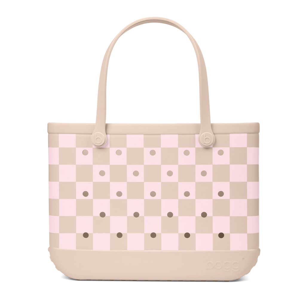 Original Bag - Checkered Linen/ Pink Marshmallow