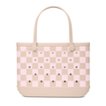 Original Bag - Checkered Linen/ Pink Marshmallow