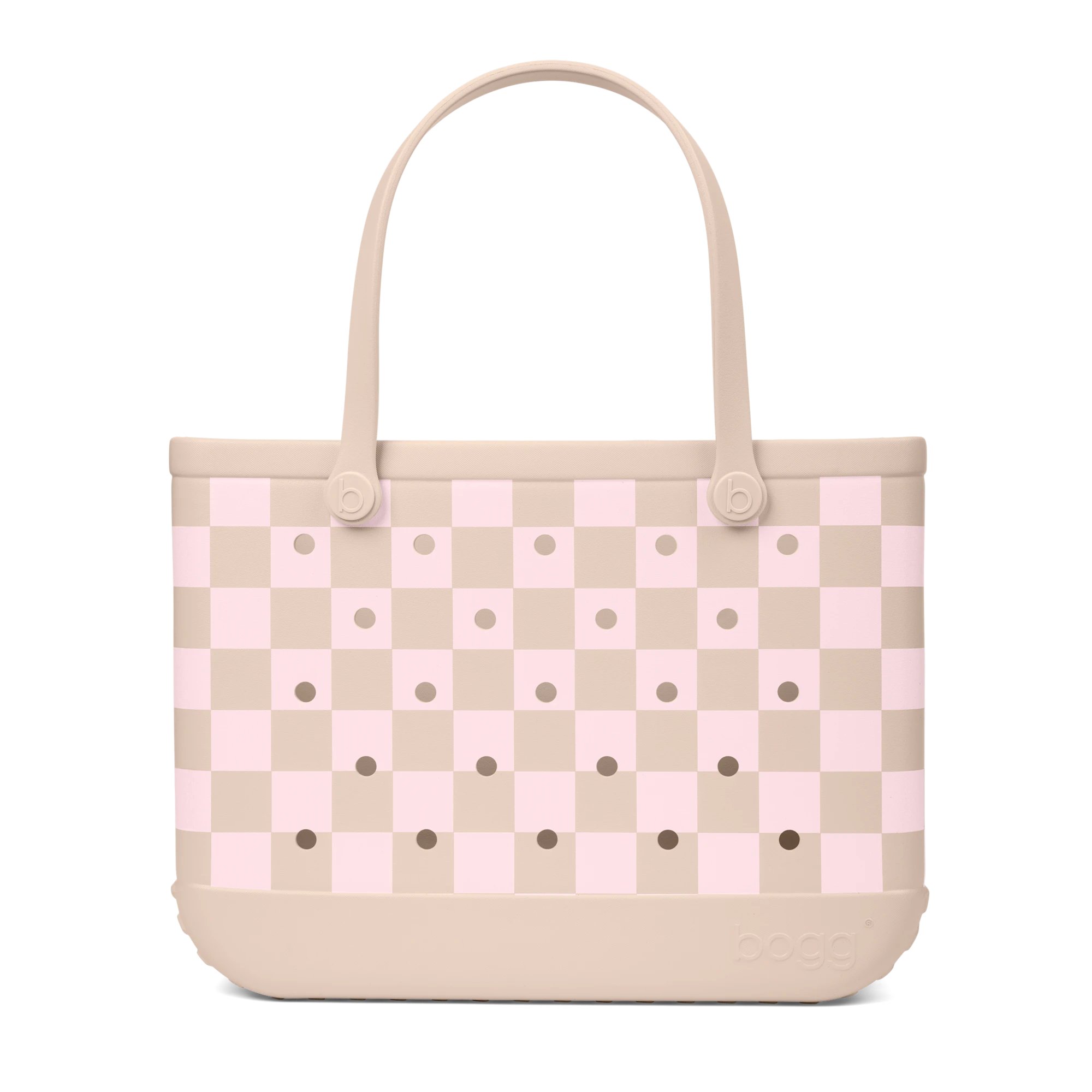 Original Bag - Checkered Linen/ Pink Marshmallow