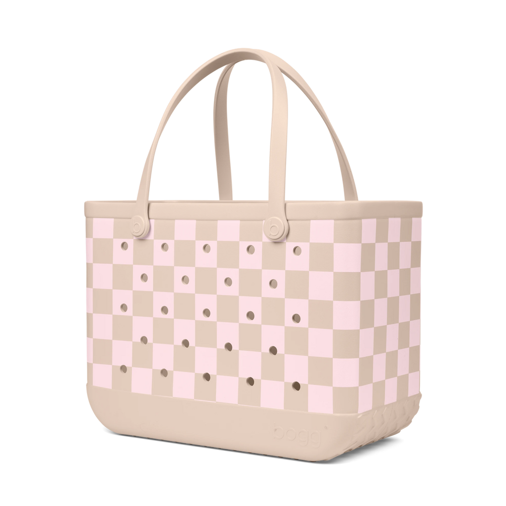 Original Bag - Checkered Linen/ Pink Marshmallow