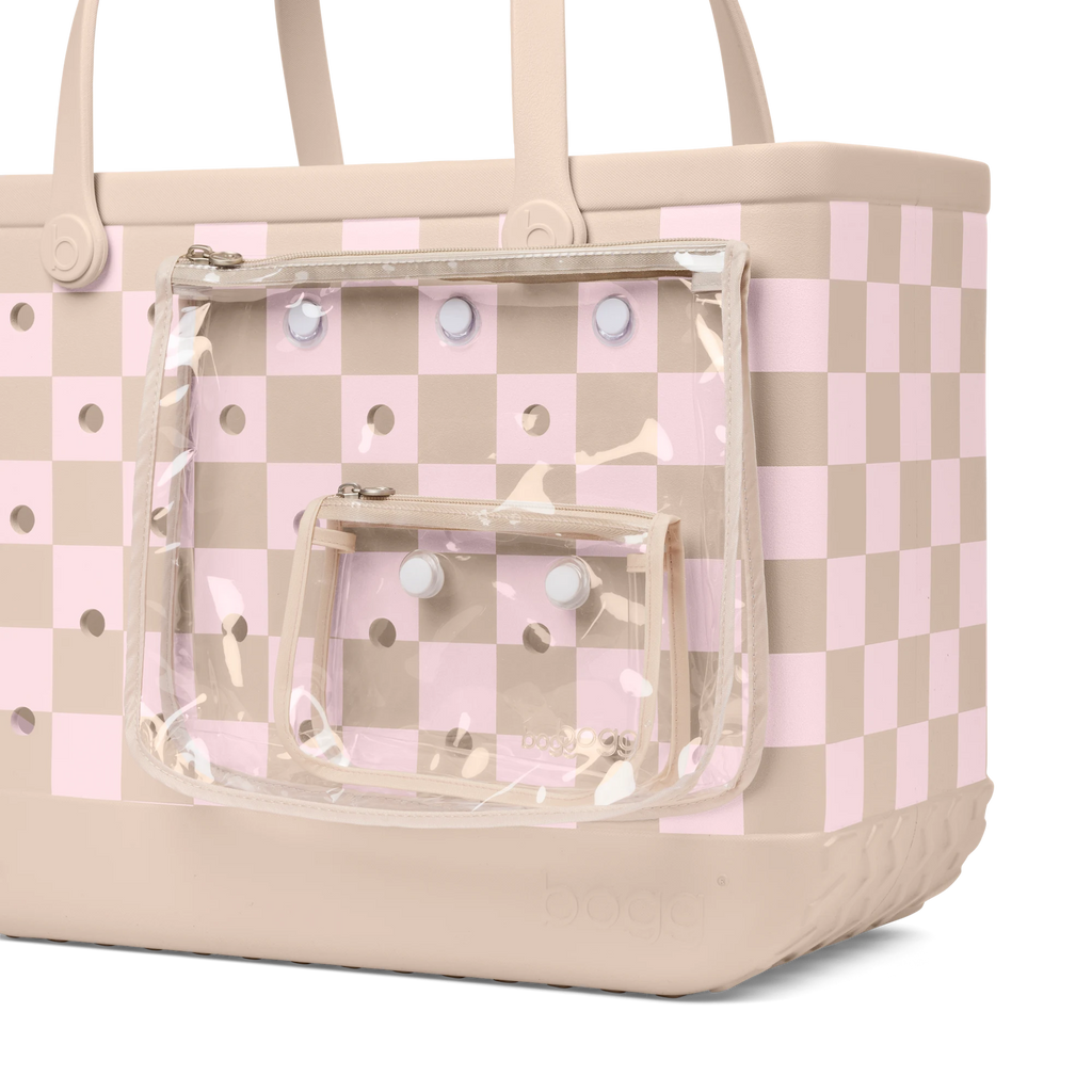 Original Bag - Checkered Linen/ Pink Marshmallow
