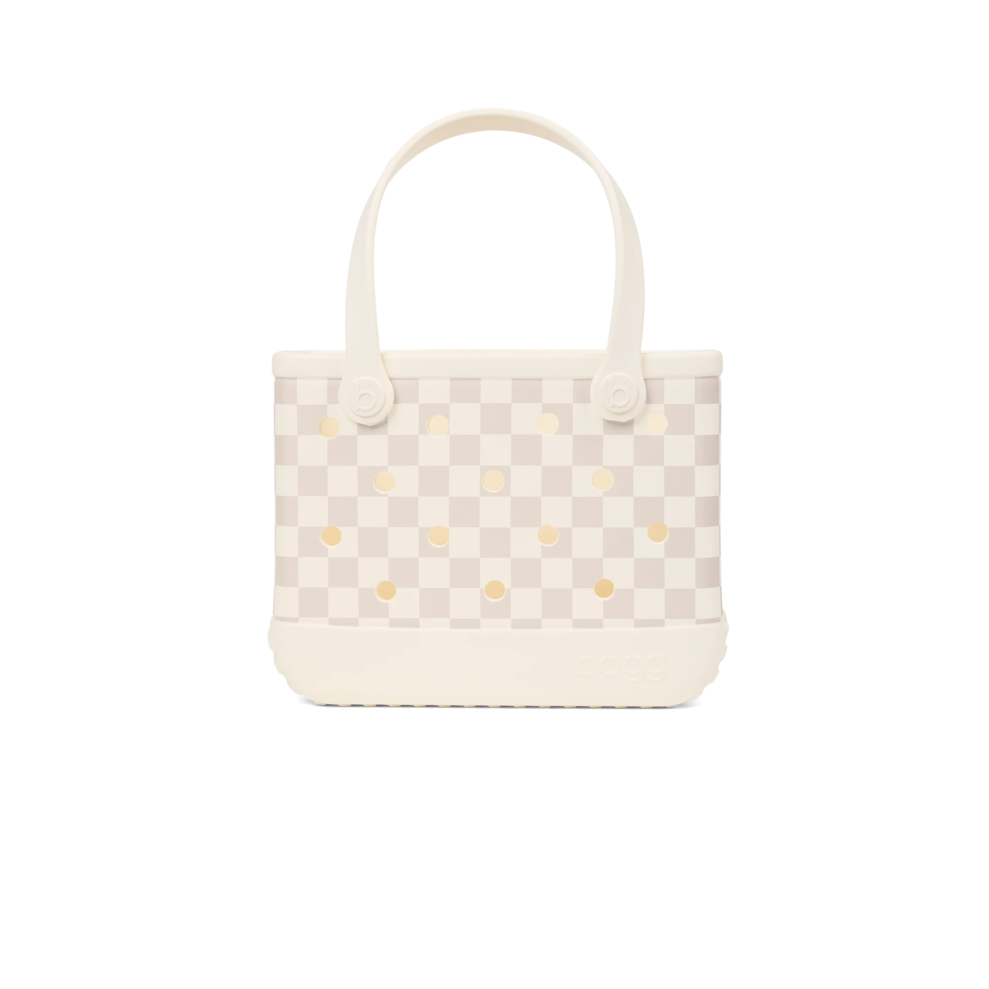 Bitty Bag - Checkered Coconut/Mushroom