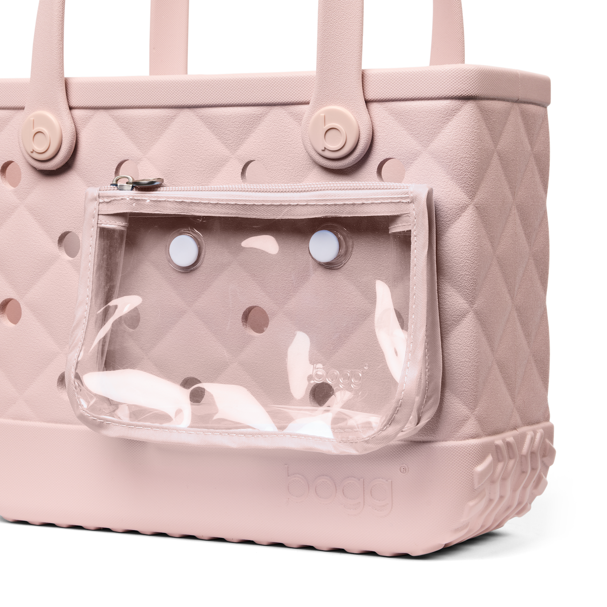 Bitty Bag - Quilted Rose Petal