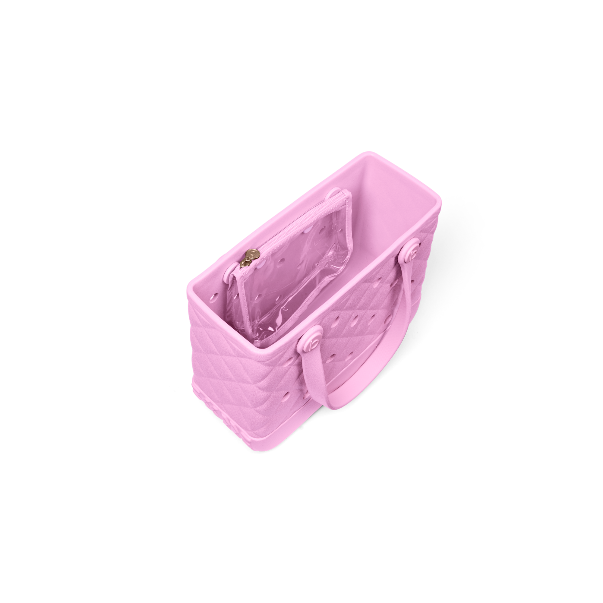 Bitty Bag - Quilted Pink Taffy