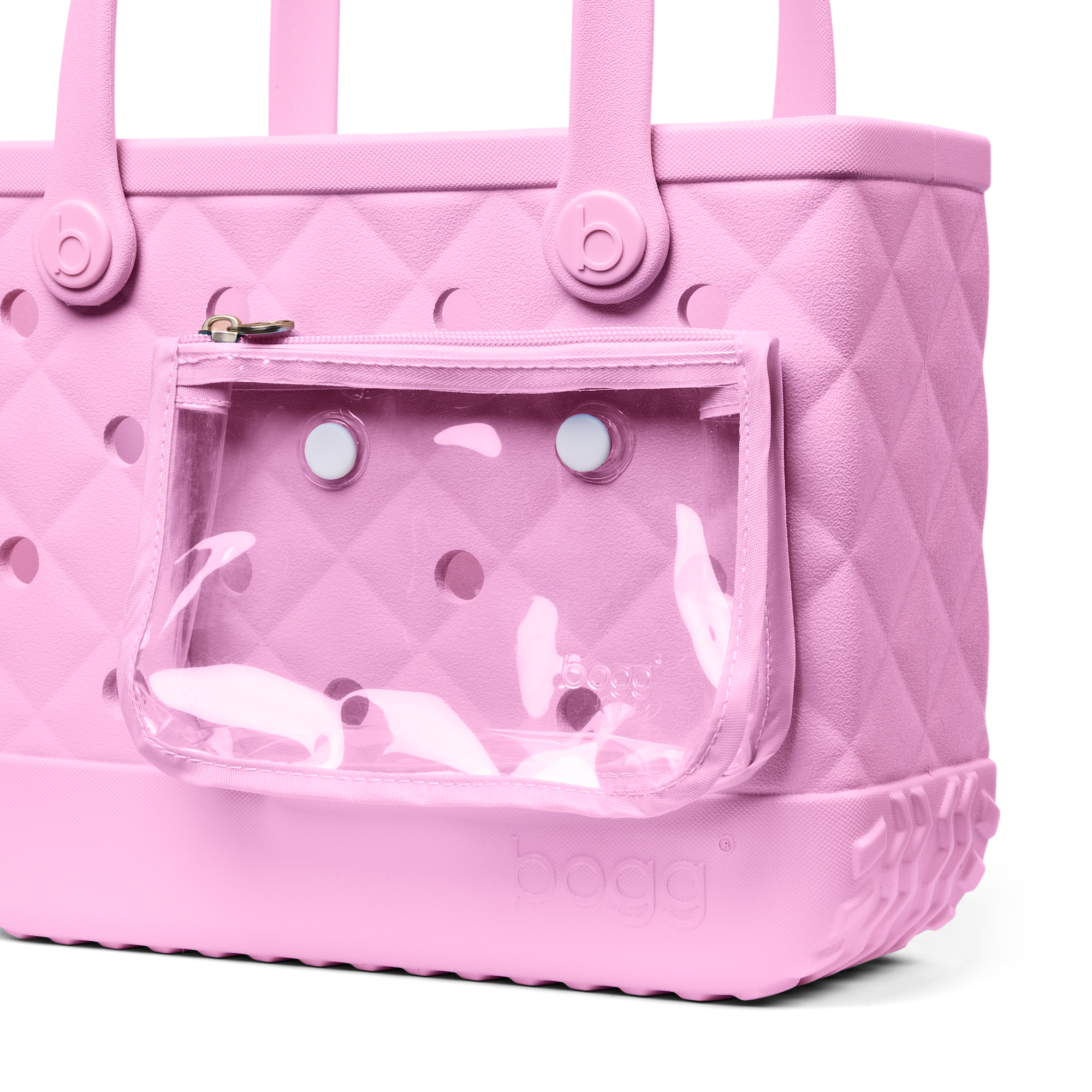 Bitty Bag - Quilted Pink Taffy