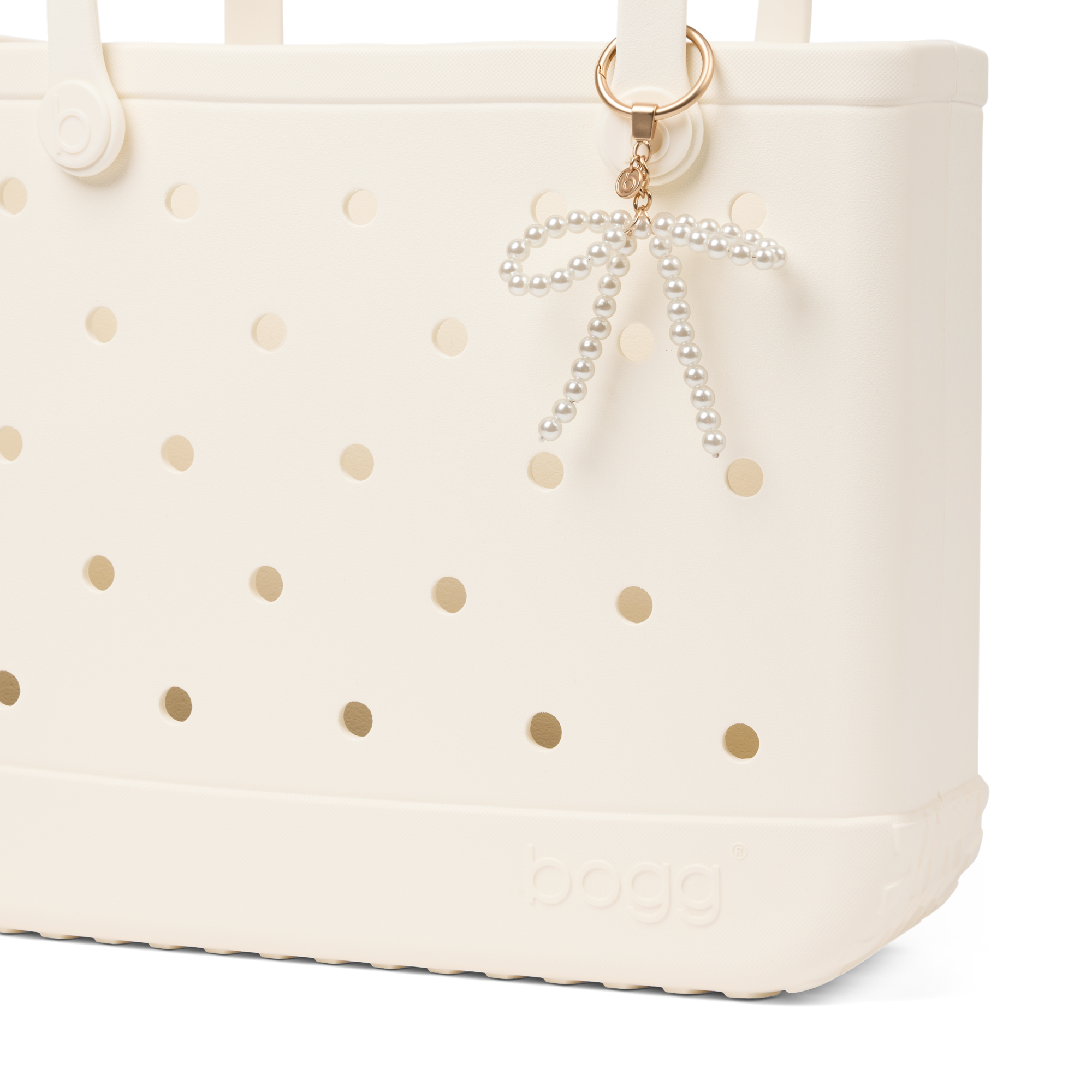 Charmed- White Pearl Bow