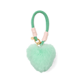 Charmed- Green Heart Pouf