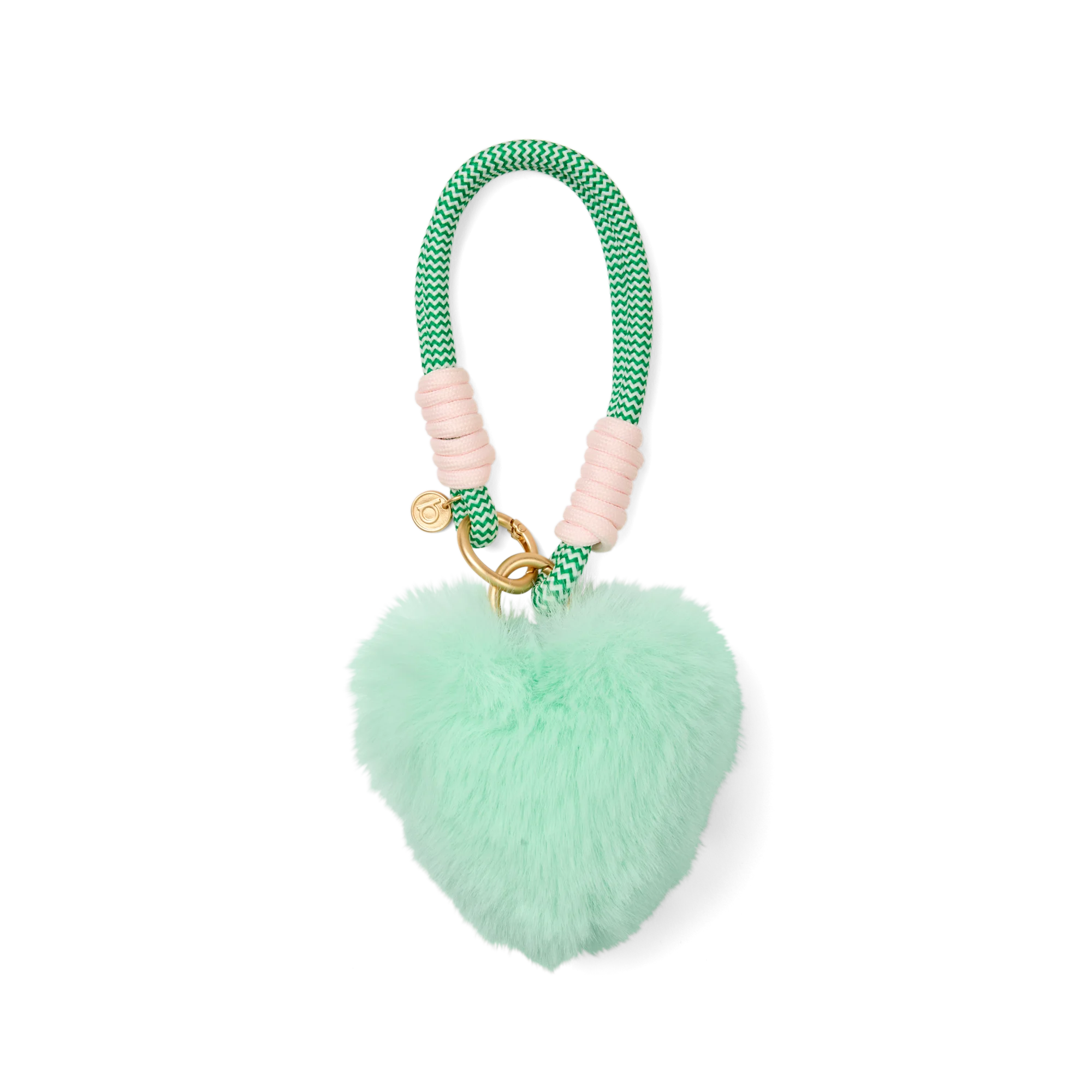 Charmed- Green Heart Pouf