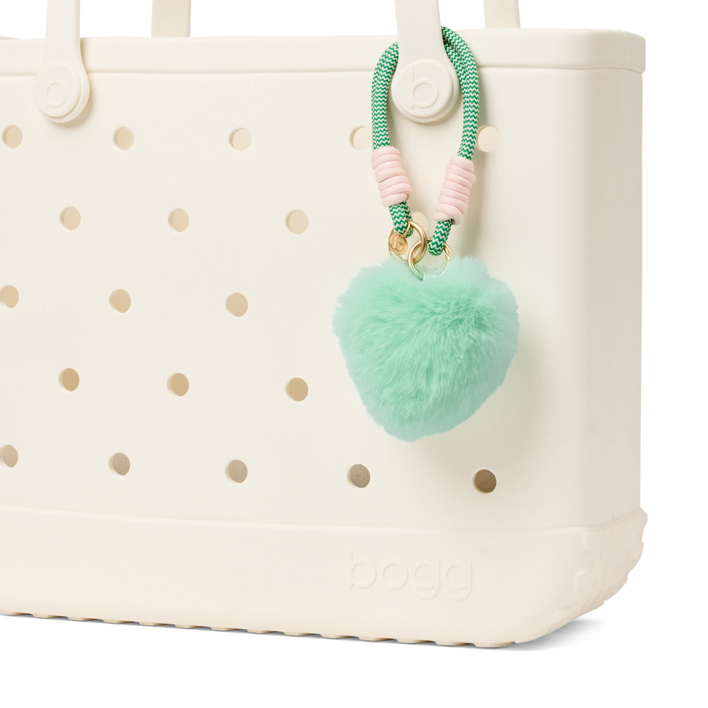 Charmed- Green Heart Pouf
