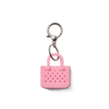 Tiny Tote Keychain - Blowing Pink Bubbles