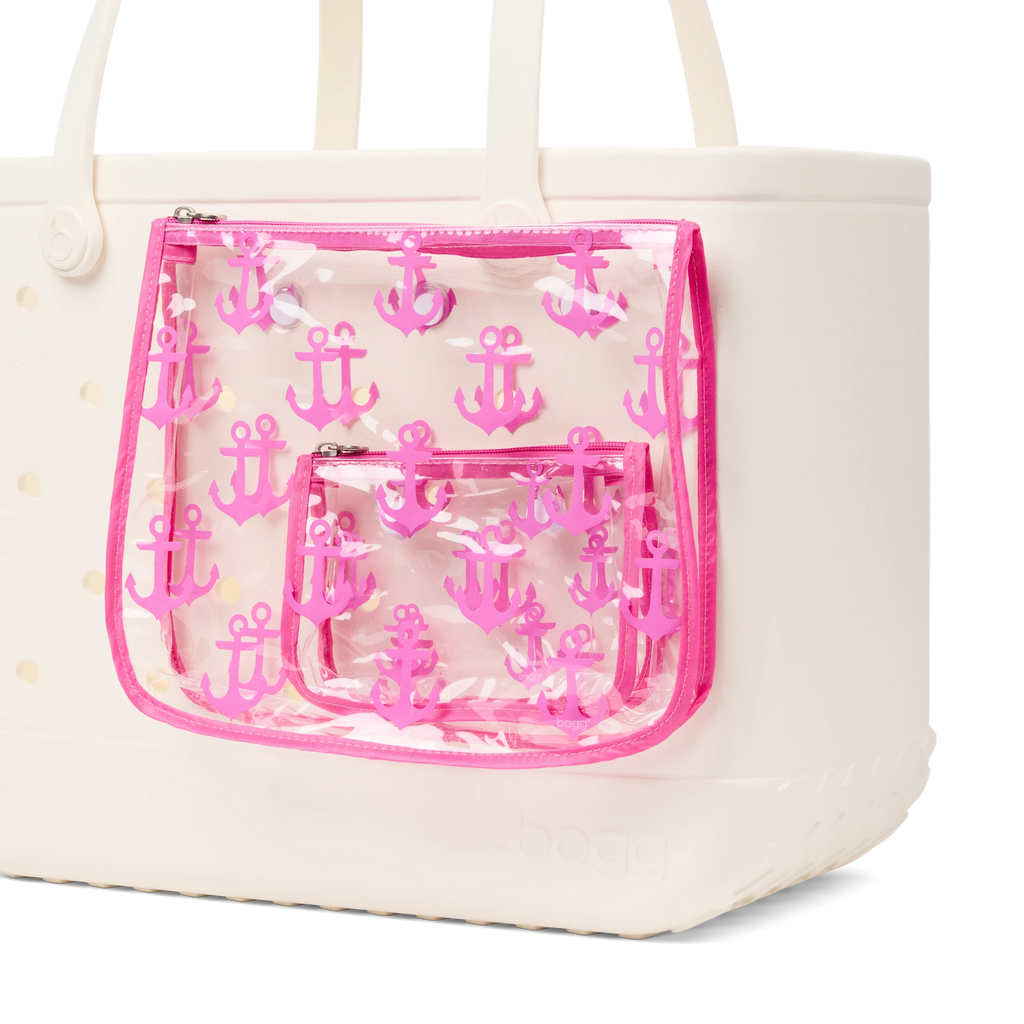 Bogg® Bag Decorative Insert - Anchor (Pink)