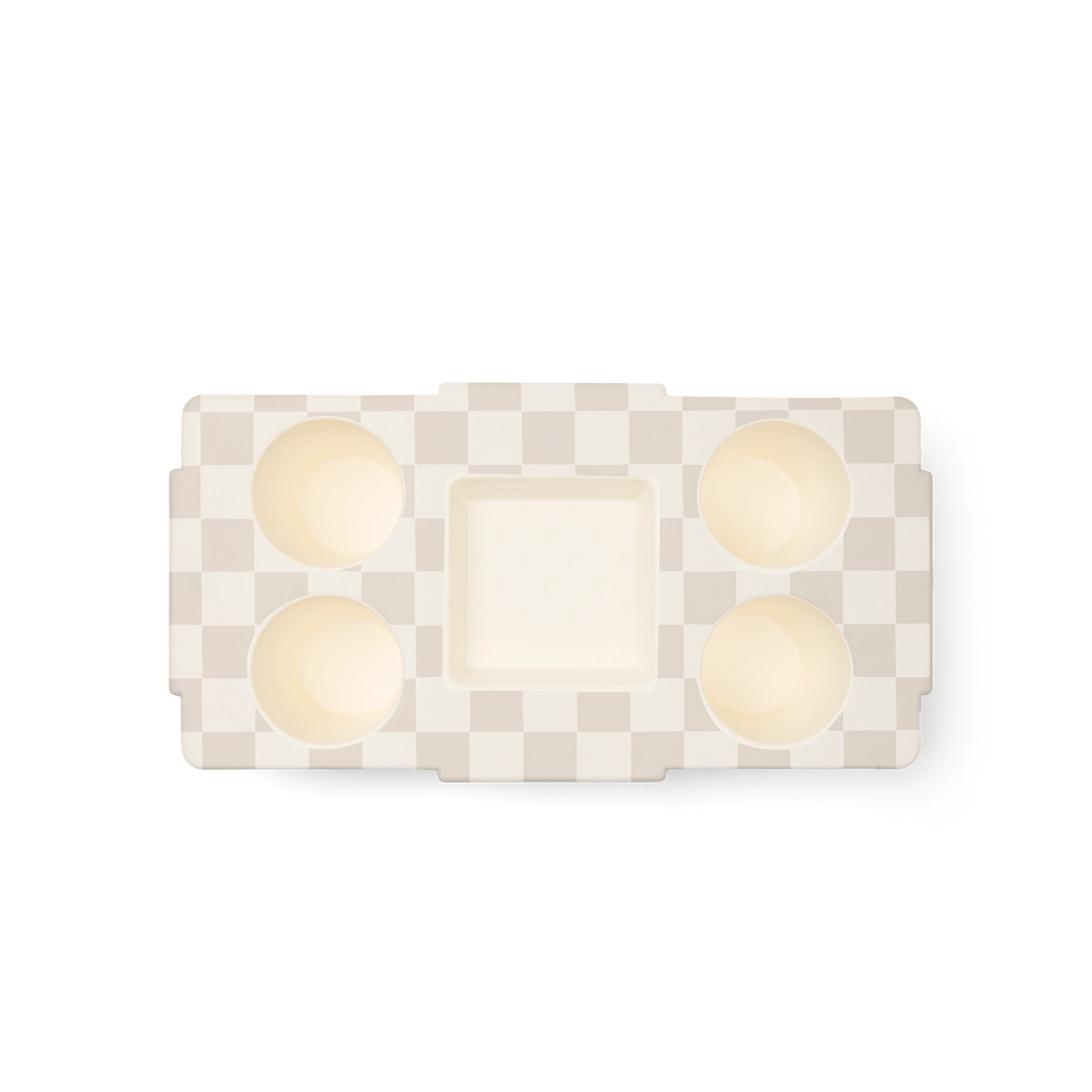 Top o' the to Ya - Checkered Coconut/Mushroom